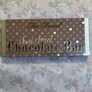New Semi Sweet Chocolate Bar by Too faced